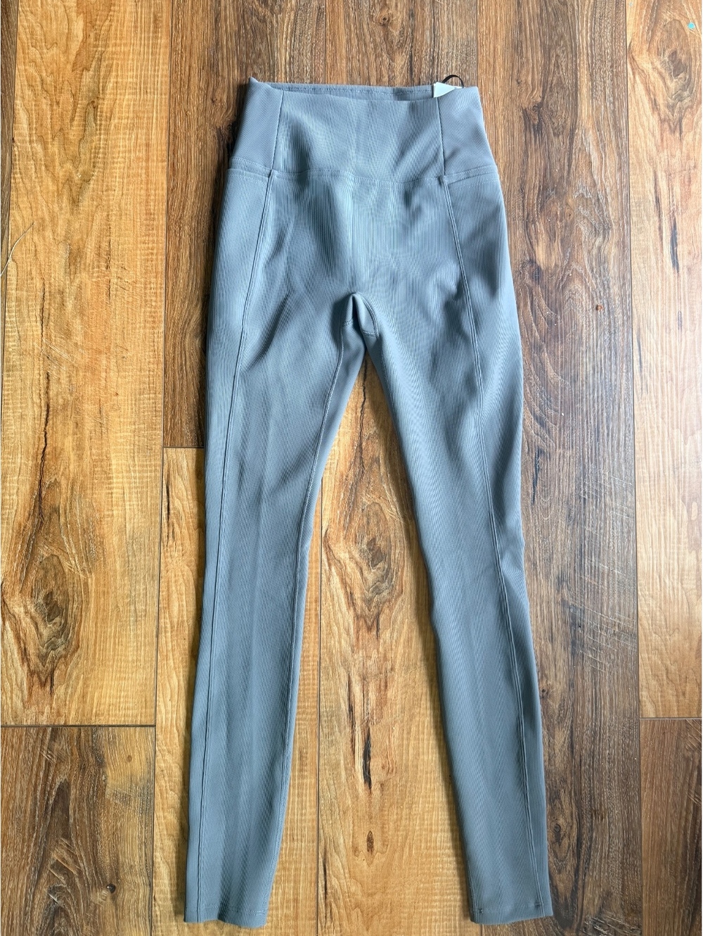 Calia Essential High Rise Ribbed Leggings Women’s XS Steel Graphite NWT